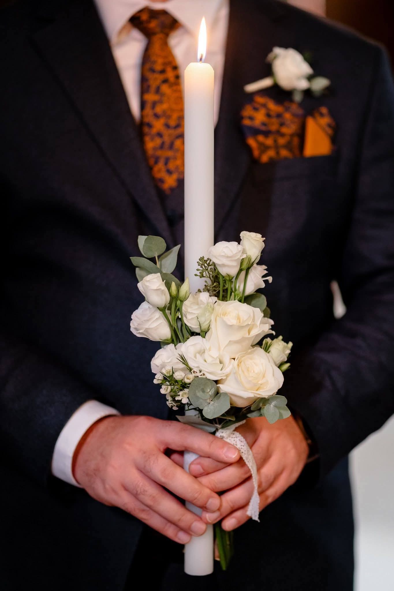 Lumânări cununie subțiri - imagine 2